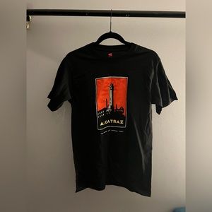 Alcatraz TShirt, Unisex, Size: Small, Color: Black